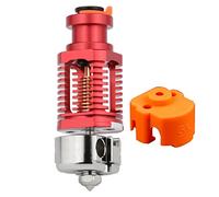 Actualización Red Lizard K1 V6 Hotend Bloque de boquilla de cobre chapado compatible con CR10 Ender 3 V2 Pro Ender 5 Voron 2.4 0.1 Prusa I3 MK3s Titan DDB Extrusora 3D Impresora