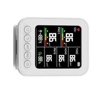 Actualizaciones Calidad Del Aire Monitoreo Temperatura Humedad Pequeños Diseños Transporte Fácil Para Pm2.5 PM10 TVOC Professional Rastreadores Calidad Del Aire Interior
