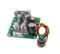 Actualizado 6V-90V 6V 12V 36V 60V 90V 15A DC Motor Bomba PWM Controlador de velocidad 1000W 16KHZ Regulador Módulo Junta Soporte PLC Control con interruptor de control de velocidad