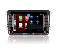 [Actualizado en 2026] Radio de Coche con inalámbrico Carplay Android Auto con IPS Bluetooth/FM/Am Radio/USB/Alta Potencia para VW Golf 5 6 Passat Jetta Caddy EOS T5 Tiguan Touran CC Polo