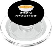 Actualmente Alimentado por Soup Funny Cozy Comfort Food Design PopSockets PopGrip para MagSafe