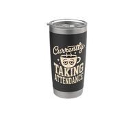 Actualmente asistiendo al profesor Café Humor Vaso térmico de acero inoxidable de doble pared