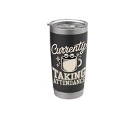 Actualmente asistiendo al profesor Café Humor Vaso térmico de acero inoxidable de doble pared