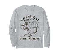 Actualmente Feral Still The Bride Bachelorette Cat Manga Larga