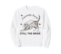 Actualmente Feral Still The Bride Bachelorette Cat Sudadera