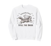Actualmente Feral Still The Bride Bachelorette Cat Sudadera