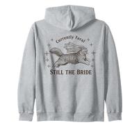 Actualmente Feral Still The Bride Bachelorette Cat Sudadera con Capucha