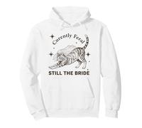 Actualmente Feral Still The Bride Bachelorette Cat Sudadera con Capucha