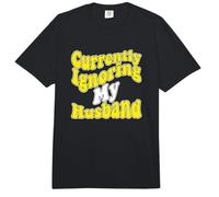 Actualmente ignorando a mi Esposo cónyuge Casado sarcástico Comfort Colors Adult Heavyweight T-Shirt