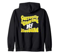 Actualmente ignorando a mi Esposo cónyuge Casado sarcástico Sudadera con Capucha