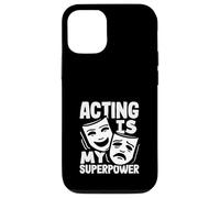 Actuar es mi superpoder Musicales Amantes musicales Carcasa para iPhone 12/12 Pro