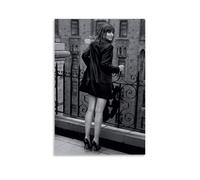 Acturess Dakota Johnson Lienzo Póster Decoración Pintura Salón Arte de Pared Dormitorio Pintura Arte Impresión de Pared Pintura Arte Moderno Hogar Boy Habitación Impresión Pintura Niña Vacaciones