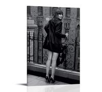 Acturess Dakota Johnson Lienzo Póster Decoración Pintura Salón Arte de Pared Dormitorio Pintura Arte Impresión de Pared Pintura Arte Moderno Hogar Boy Habitación Impresión Pintura Niña Vacaciones