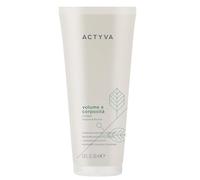 Actyva - Acondicionador para cabello fino con efecto volumen con linaza, sin silicona, 200 ml