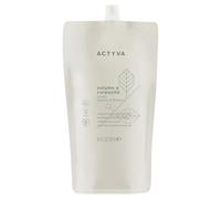 Actyva - Acondicionador para cabello fino con efecto volumen con linaza, sin silicona, 500 ml