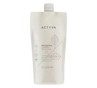 Actyva - Champú Disciplina, hidratante y desenredante para cabellos encrespados, con ácido hialurónico y aceite de almendras, efecto seda - 1000 ml