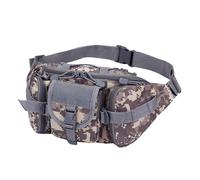 (ACU Digital)Outdoor Sports Waterproof Waist Bag Stylish Multi-Purpose Cross-body Fanny Pack for Hiking Running