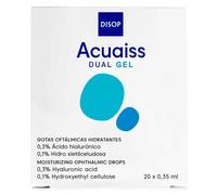 Acuaiss Dual Gel Monodosis 20x0,35 Ml - Lubricante ocular para sequedad intensa
