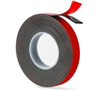 Acual Cinta Adhesiva Doble Cara Extrafuerte 2cm x 4.7m,Double Sided Tape Multifuncional,Resistente al Agua y Altas Temperaturas, para Alfombras,Posters,Coche,Hogar y Oficina(Grosor 0.6mm)