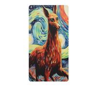 Acuarela Arte Dibujos Animados Canguro Sábana de Cuna para Niños Pequeños,Sábanas de Algodón Suave para Bebés Aptas para Colchón Corralito