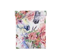 Acuarela Caballo Rosas Flores, Squeeze Top Wallet Bolsa de Almacenamiento para Mujer Monedero pequeño Bolsa de Cambio