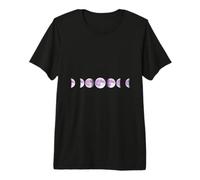 Acuarela Celestial Fases Lunares Ciclo Lunar Etéreo Camiseta Premium