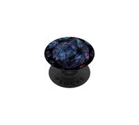 Acuarela Cristal Look Divertido Bruja Gótico Elegante Azul Oscuro PopSockets PopGrip Adhesivo