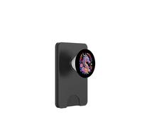 Acuarela Dragón Flores Hermoso Arte Colorido Mujeres Hombres PopSockets PopWallet para MagSafe