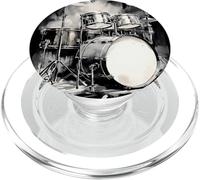 Acuarela Drum Set Dibujo PopSockets PopGrip para MagSafe