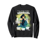 Acuarela envejecida de Aladdin Jasmine de Disney Sudadera