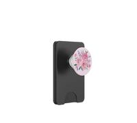 Acuarela Floral Rosa PopSockets PopWallet para MagSafe