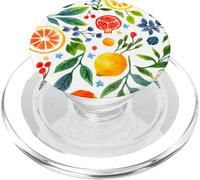 Acuarela Frutas, Florales, y Hojas Pintura PopSockets PopGrip para MagSafe