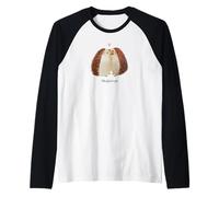 Acuarela HedgeHugs - Cute Hedgehogs Hugs Love & Friendship Camiseta Manga Raglan