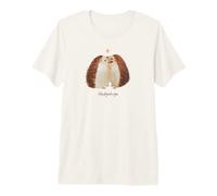Acuarela HedgeHugs - Cute Hedgehogs Hugs Love & Friendship Camiseta Premium