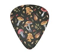 acuarela hojas de otoño setas Selecciones de guitarra Set de regalo completo para guitarrista Celuloide Medio 12 Paquete en caja Regalo para guitarristas Hombres y mujeres