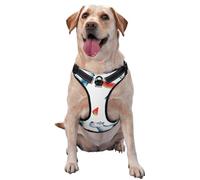 Acuarela Lindo Hipopótamo Sandía,Arnés para Mascotas, arnés Reflectante Ajustable para Perros,XL
