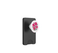 Acuarela Rosa Magenta Peonía Floral Ramo Formas Mania PopSockets PopWallet para MagSafe