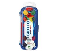 Acuarelas Giotto en Estuche de 12 Colores Surtidos Multicolor