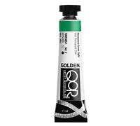 Acuarelas QoR Artist de GOLDEN Permanent Green Light, tubo de 11 ml, pintura acuarela profesional semitransparente