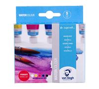 Acuarelas Van Gogh, Estuche de Mezcla de Colores primarios | Tubos 5 x 10 ml (20820115)