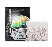 Acuario Absorbe Amoníaco Zeolita, Absorbe Amoníaco Zeolita Material del Filtro Zeolita Rocas, Eliminador de Oder y Desodorante Activado