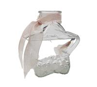 Acuario Acuario de Cristal con Forma de Pentagrama romántico, Mini pecera pequeña Ornamental, pecera Decorativa de Escritorio Peces Acuario