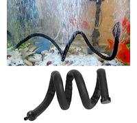 Acuario Barra de burbujas de aire de plástico flexible pared difusor de aire tanque de peces aire piedra de liberación de burbujas de oxígeno barra difusora (60 cm)