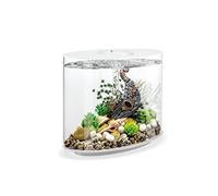 Acuario biOrb Loop 30 LED, 30 litros, blanco - set completo de acuario con sistema de filtro patentado, cubeta acrílica