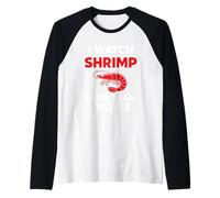 Acuario Camarones Neocaridina Tanque De Camarones Aquascaping Hobby Camiseta Manga Raglan