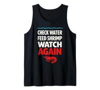Acuario Camarones Neocaridina Tanque De Camarones Aquascaping Hobby Camiseta sin Mangas