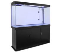 Acuario Completo de 300L con Mueble Negro