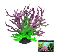 Acuario Coral - Coral Decorativo Aquarium | Simulación de Plantas acuáticas, decoración del Paisaje | Arrecifes Artificiales para Peces, Accesorios de acuarios Coloridos para Agua Dulce y Marina
