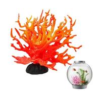 Acuario Coral - Coral Decorativo Aquarium | Simulación de Plantas acuáticas, decoración del Paisaje | Arrecifes Artificiales para Peces, Accesorios de acuarios Coloridos para Agua Dulce y Marina