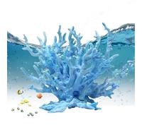 Acuario Coral - Coral Decorativo Aquarium | Simulación de Plantas acuáticas, decoración del Paisaje | Arrecifes Artificiales para Peces, Accesorios de acuarios Coloridos para Agua Dulce y Marina